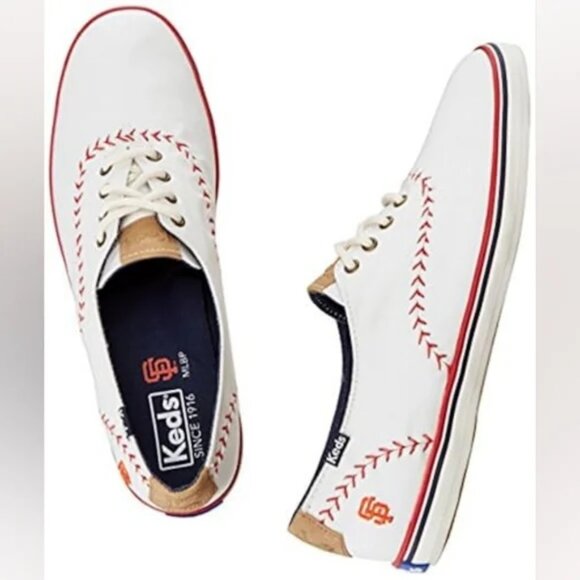 Keds Champion MLB Pennant San Francisco Giants Baseball Shoes - Picture 1 of 6